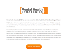 Tablet Screenshot of mentalhealthstrategies.co.uk
